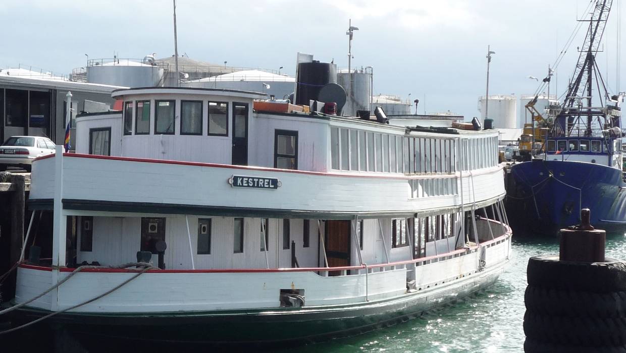 111-year-old Kestrel ferry salvaged